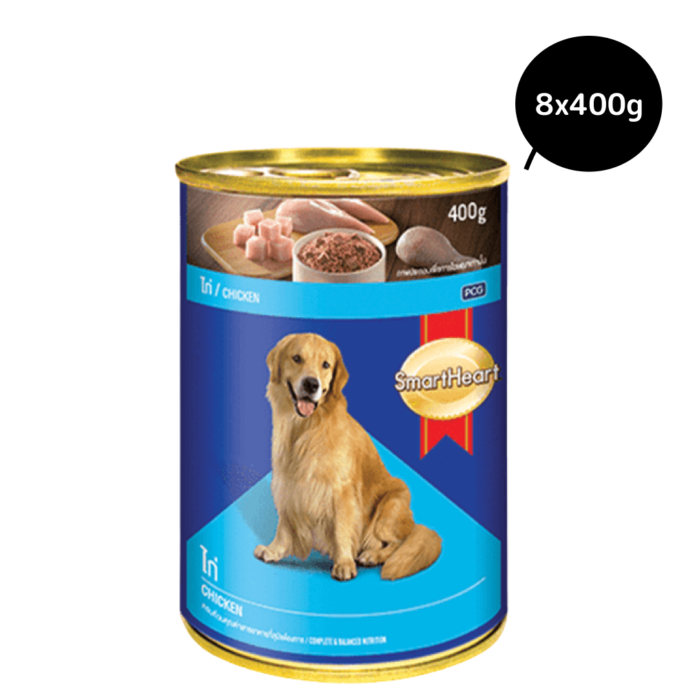 SmartHeart Chicken Flavor Adult Canned Wet Dog Food image 3