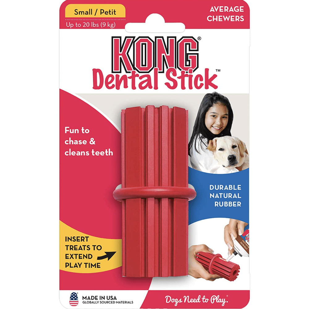 Kong Dental Sticks Toy for Dogs (Red) | For Aggressive Chewers image 4