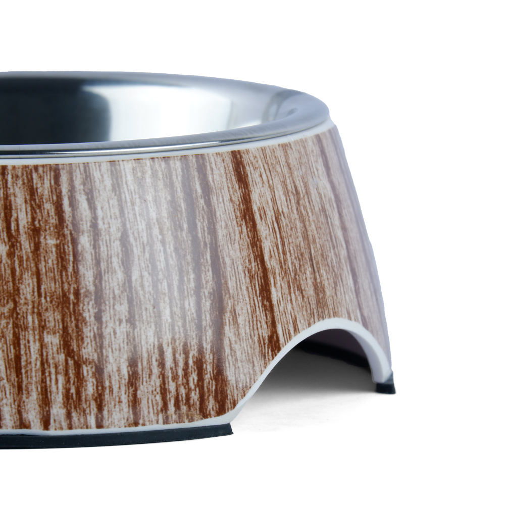Basil Wooden Print Melamine Bowl for Dogs and Cats image 5