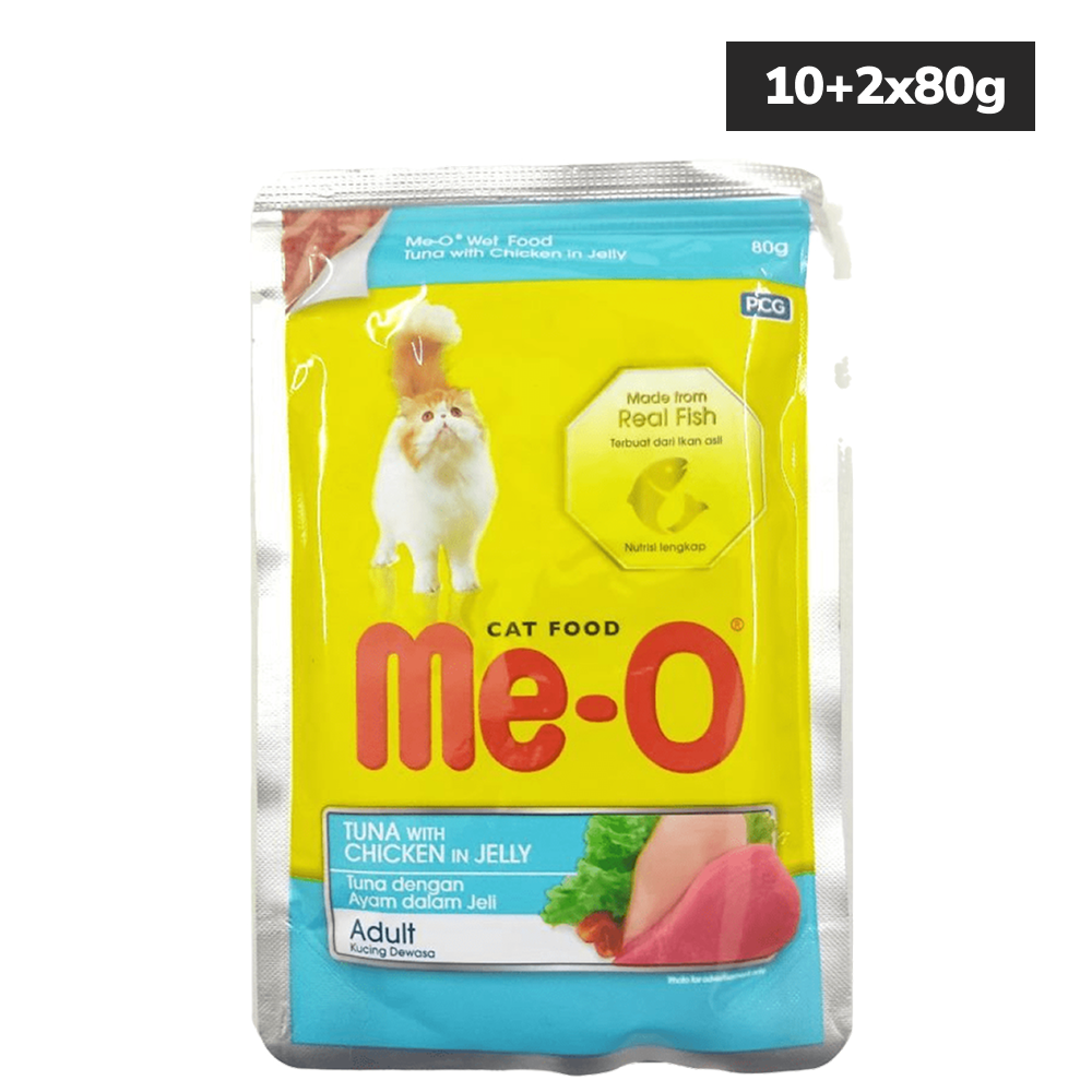 Me O Tuna & Chicken In Jelly Adult Cat Wet Food image 9