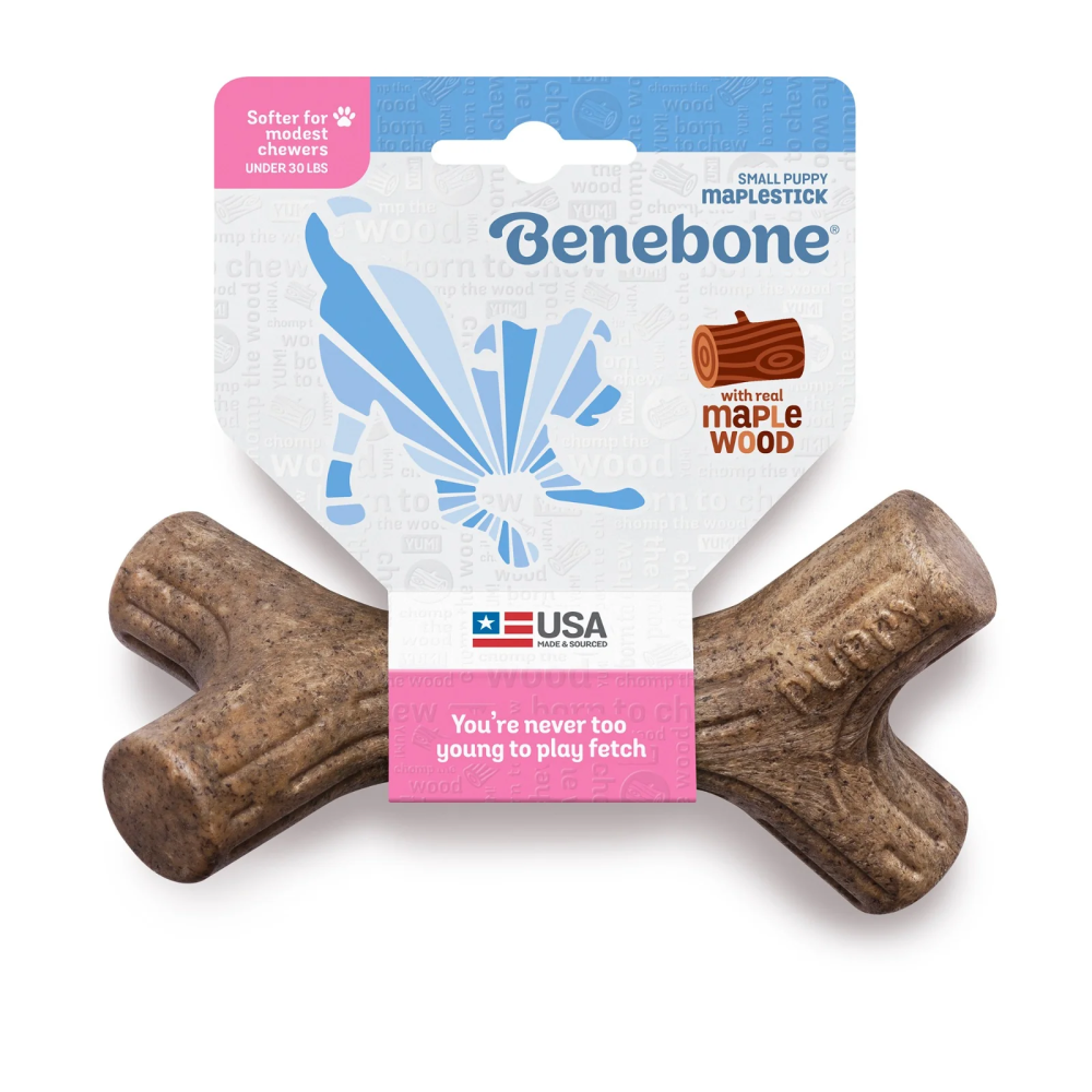 Benebone Maple Wood Flavored Stick Chew Toy for Puppy image 2