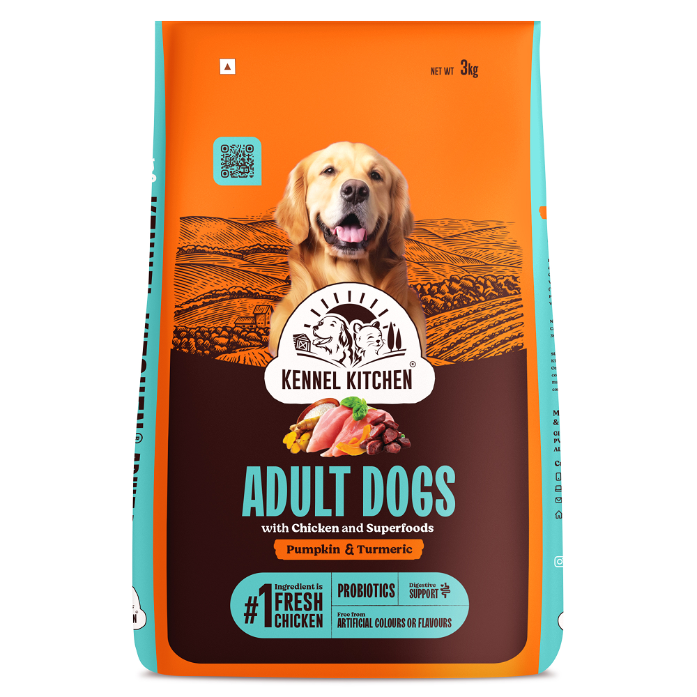 Kennel Kitchen Chicken with Superfoods Pumpkin and Turmeric Adult Dog Dry Food image 1