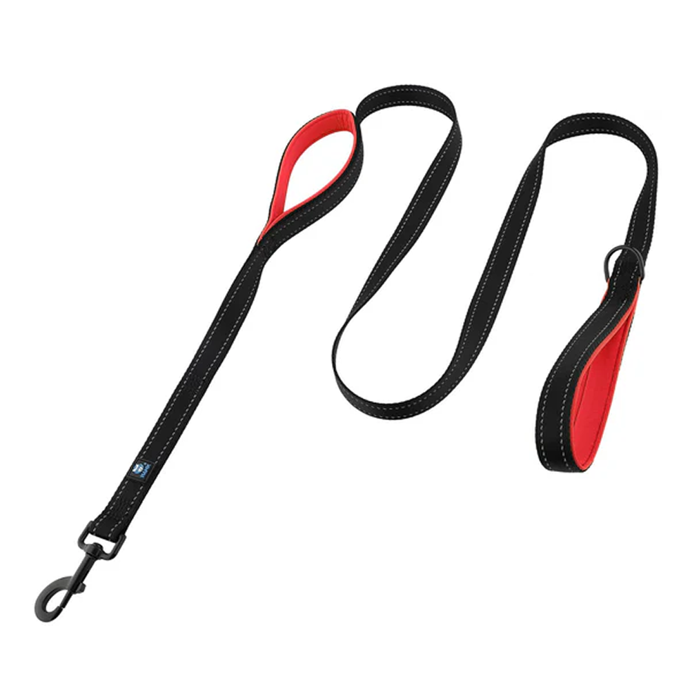 Hank Leash Design for Heavy Puller Dogs (Red) image 1
