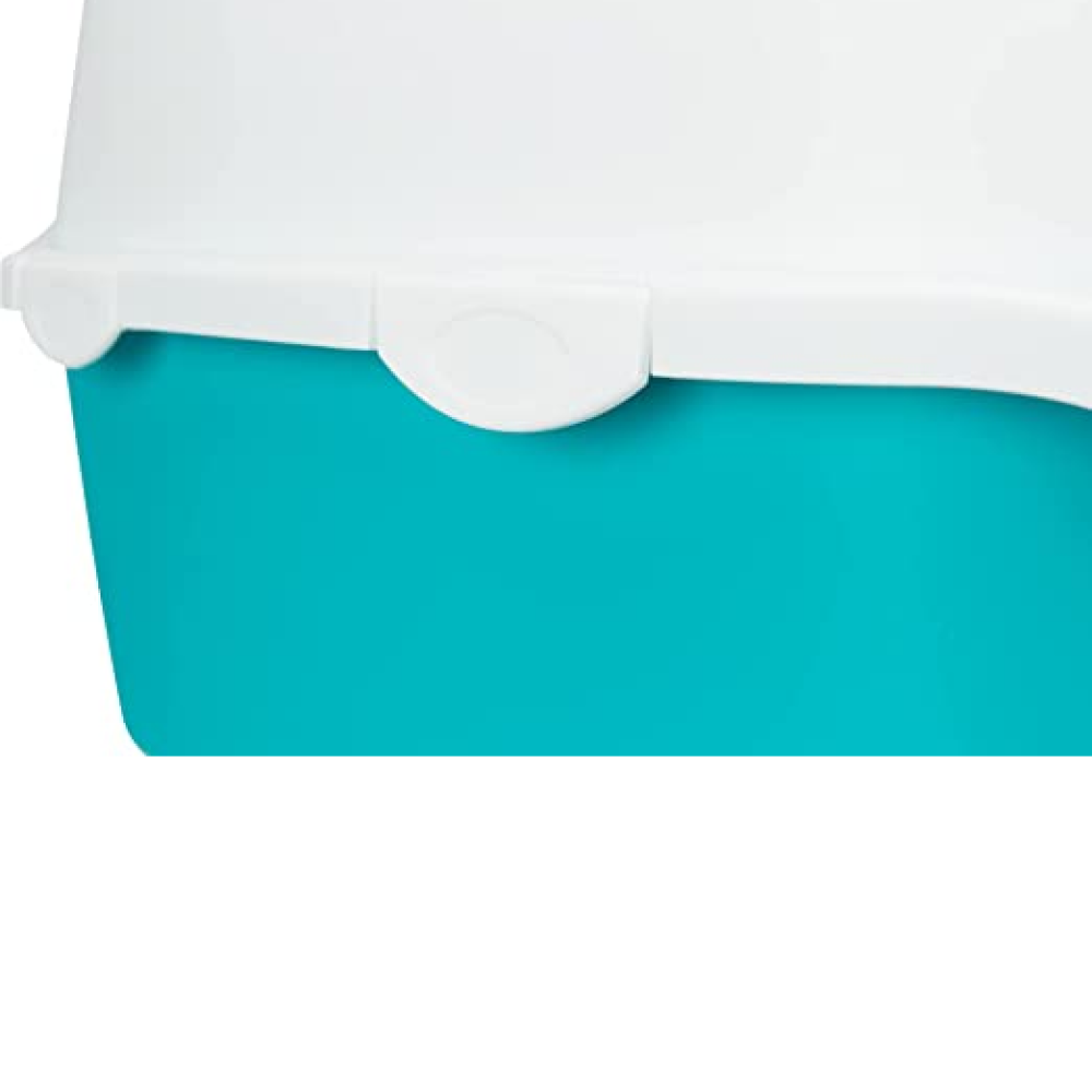 Trixie Vico Cat Litter Tray with Dome for Cats (Turquoise) image 5