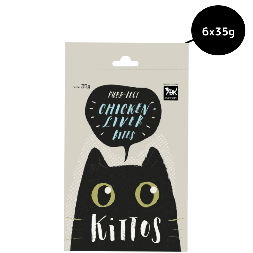 Kittos Purr Fect Chicken Liver Bites Cat Treat image 6