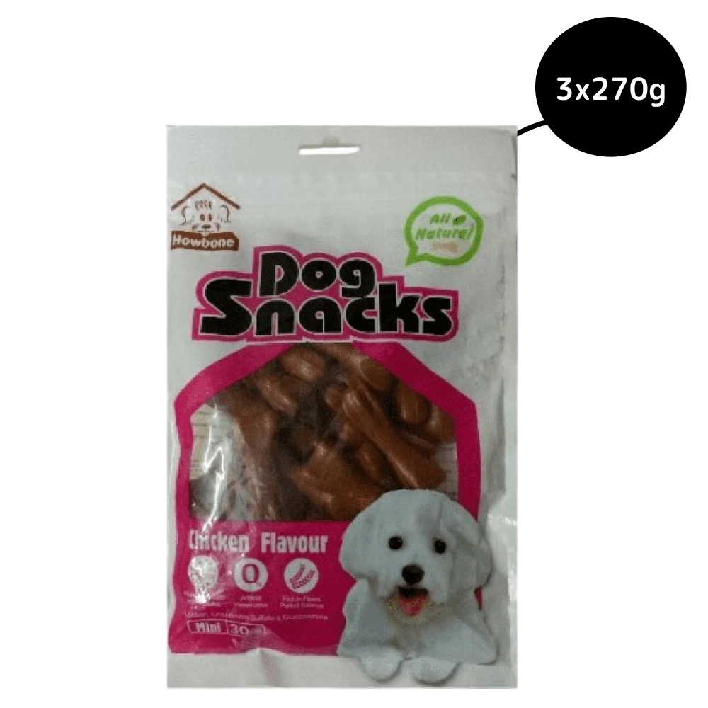 Gnawlers How Bone Chicken Flavoured Dog Treats image 3
