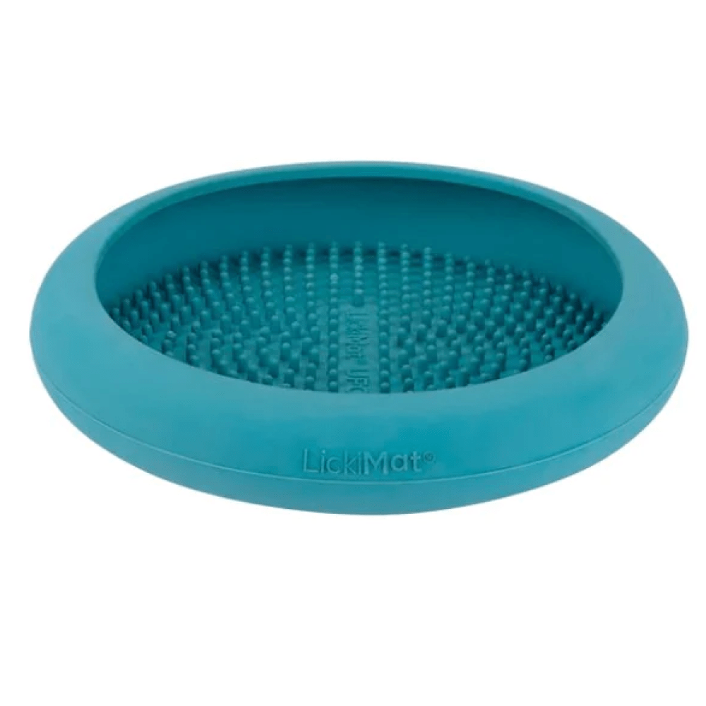 LickiMat UFO Slow Feeder for Dogs (Turquoise) image 3