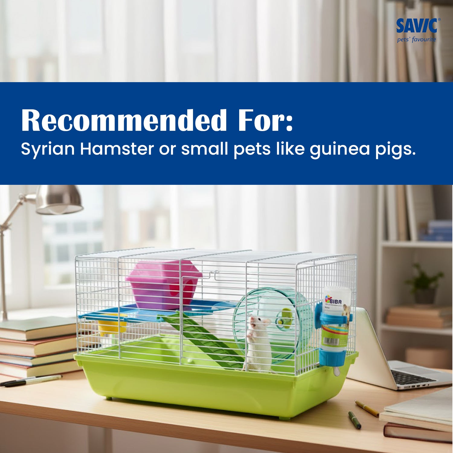 Savic Martha Double Cage for Hamsters and Guniea Pigs image 5