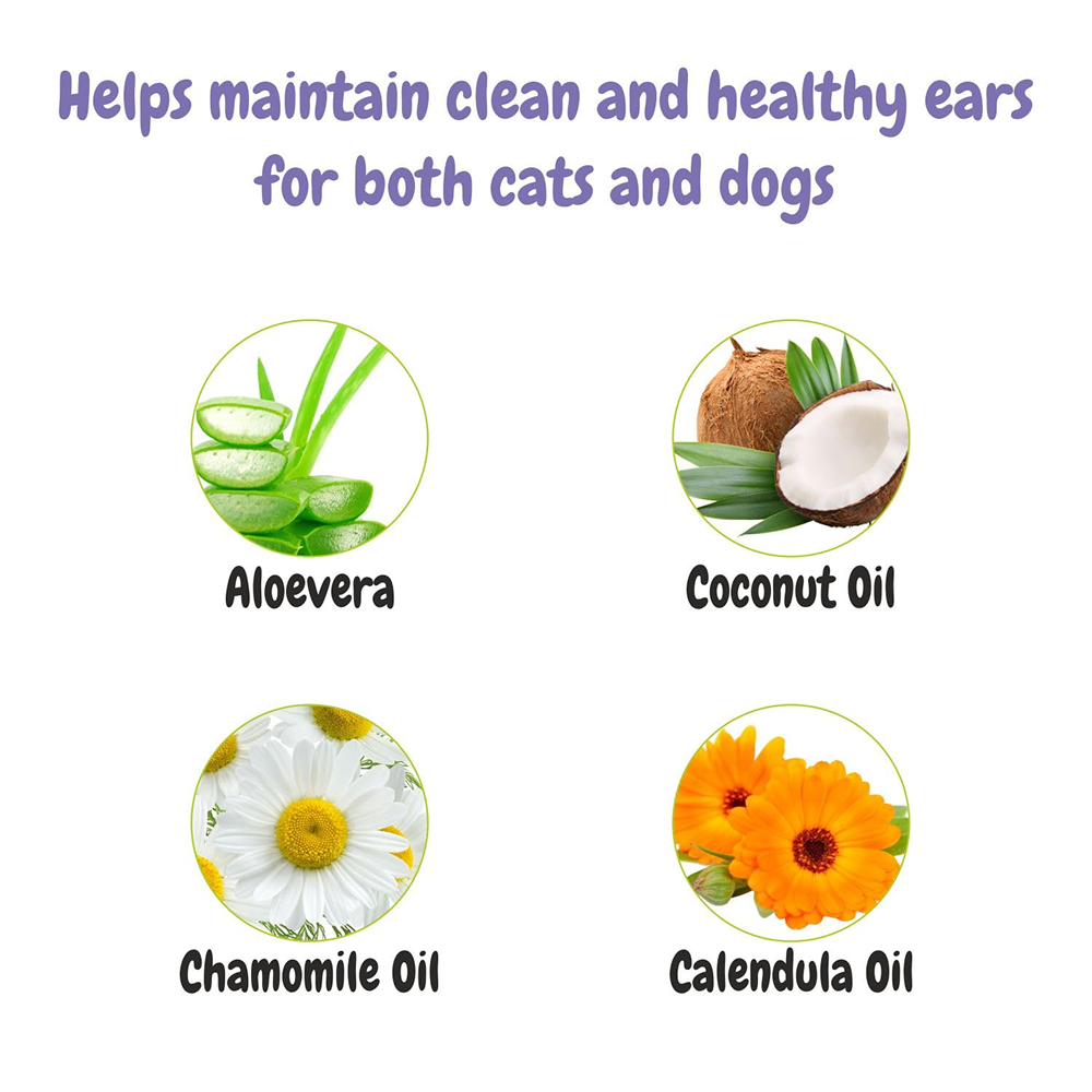 Bscly Fresh Botanical Ear Wash for Cats and Dogs image 2