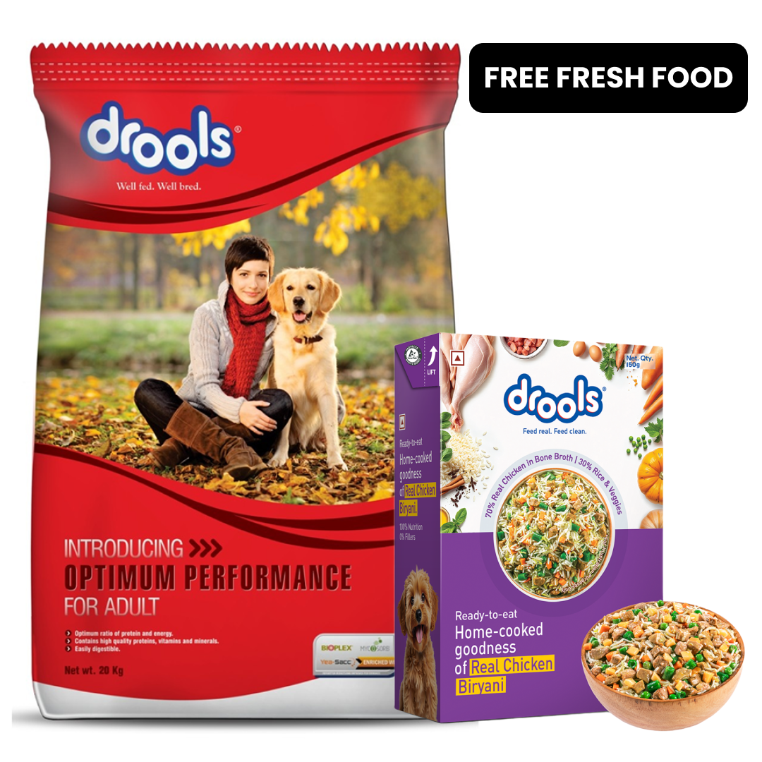 Drools Optimum Performance Adult Dog Dry Food image 2