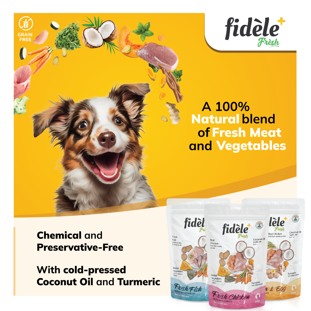 Fidele Plus Fresh Fish with Vegetables Dog Wet Food image 6
