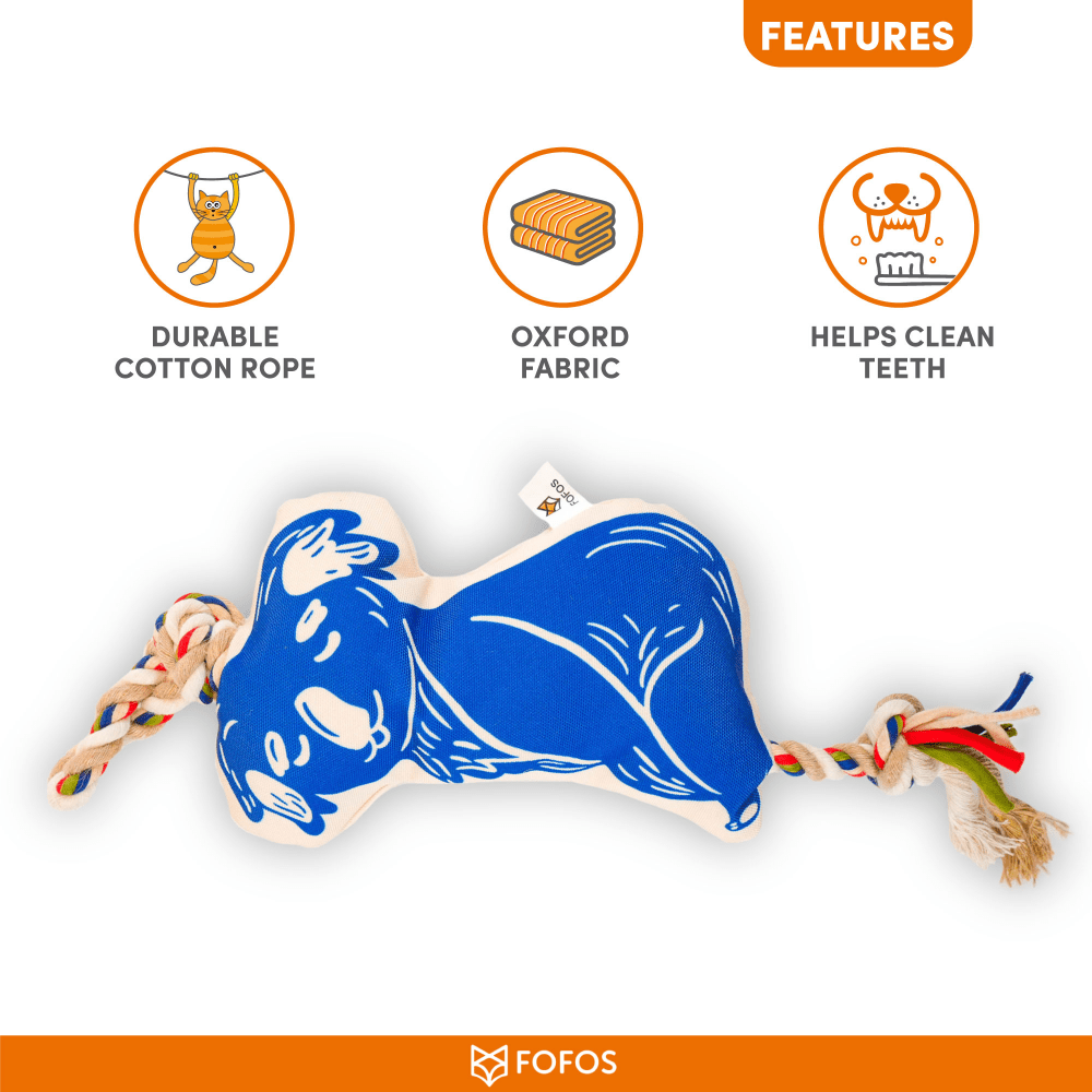Barkbutler x Fofos Flossy Rope Toy With Koala for Dogs image 4