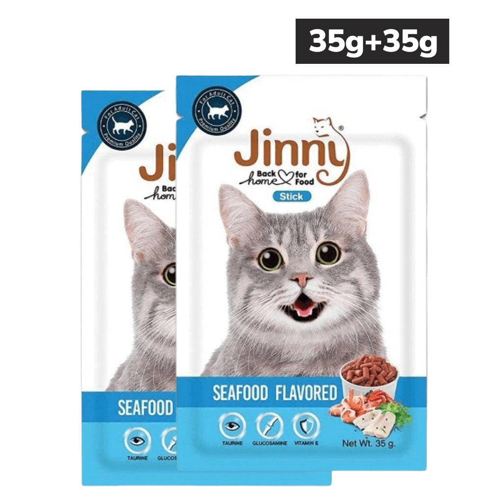 Jinny Seafood Cat Treat (Buy 1 Get 1 Free)