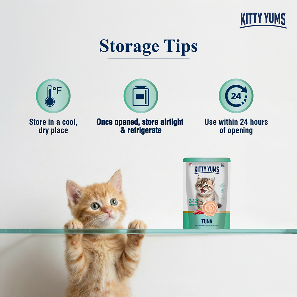 Kitty Yum Tuna Mousse Kitten Cat Wet Food image 2