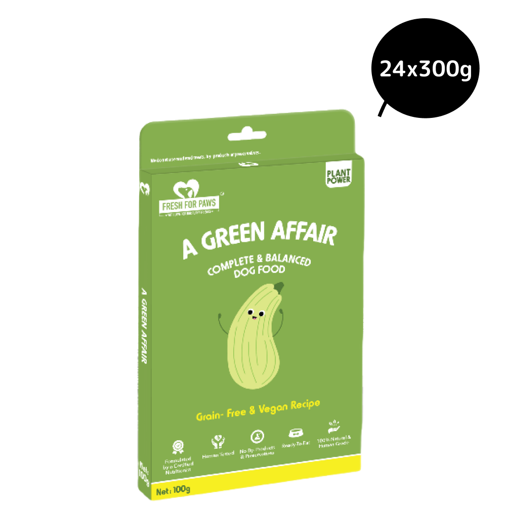 Fresh For Paws A Green Affair Grain Free & Vegan Dog Wet Food (300g) image 10