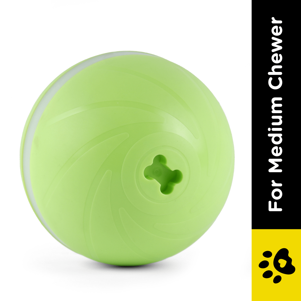 Cheerble Wicked Ball Interactive Toy for Dogs (Green) image 2
