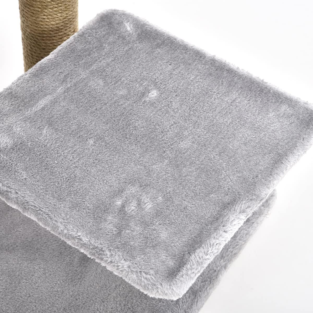 Furrlovers Multiple Level Activity Tower with Scratching Posts for Cats (Grey) image 3