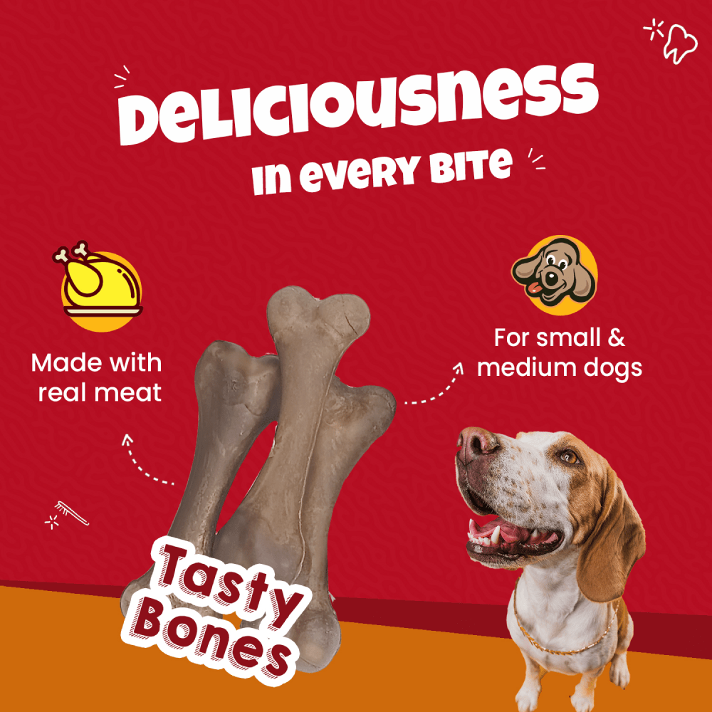 Goofy Tails Turkey and Parsley Active Dental Bone Dog Treats image 7
