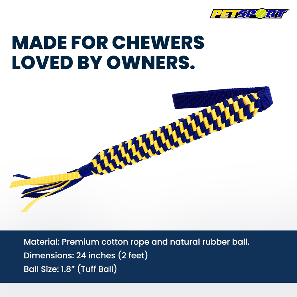 Petsport Twisted Chew Spring Tug Toy for Dogs image 5
