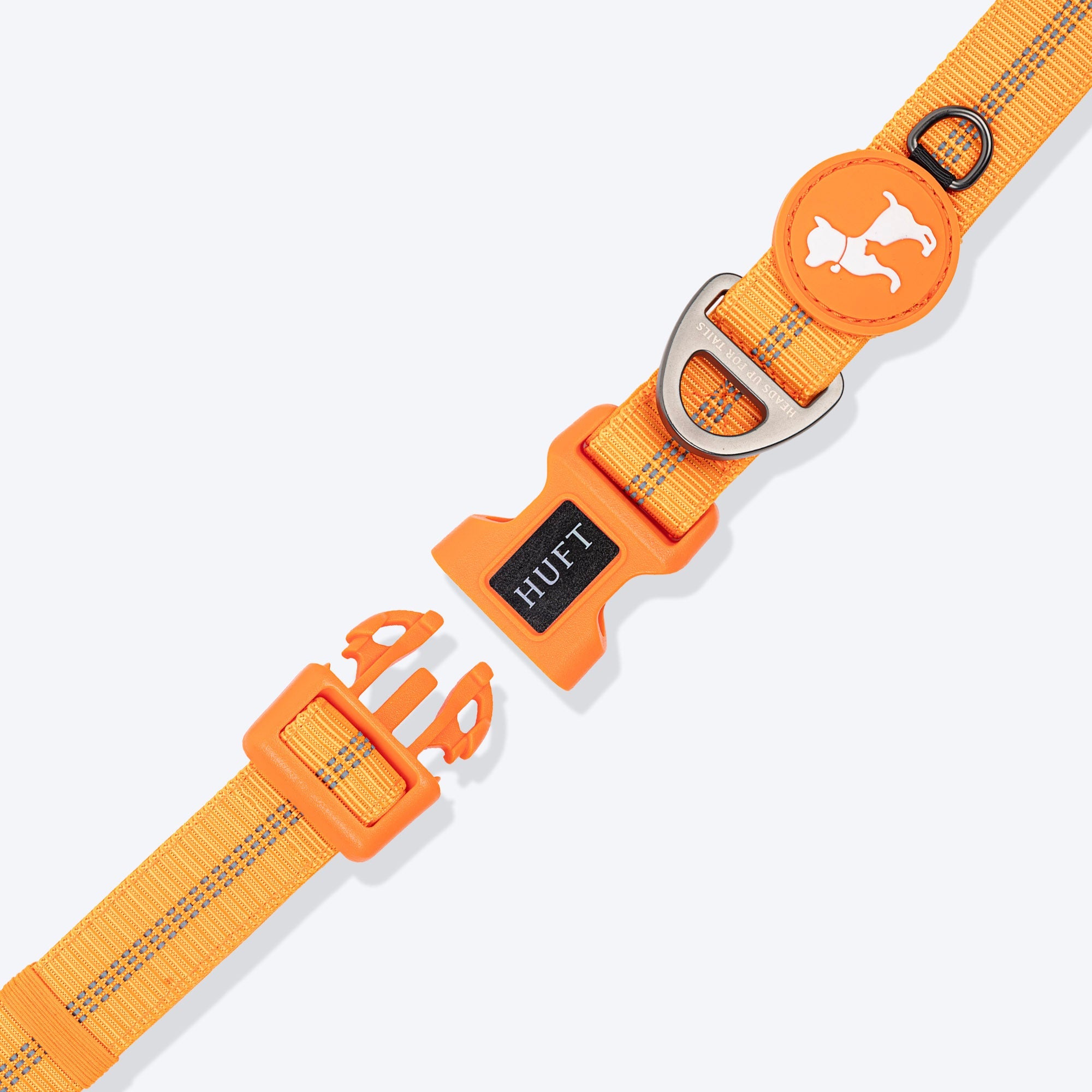 HUFT Xplorers Collar for Dogs (Orange) image 8