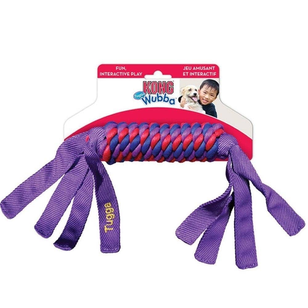Kong Wubba Tugga Toy for Dogs (Purple) image 8