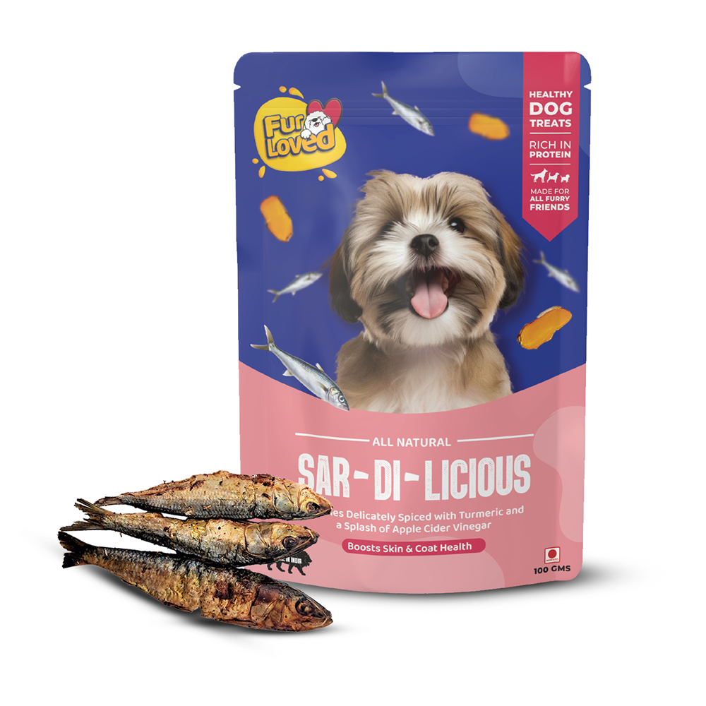 FurLoved Sardilicious Sardine Omega Rich Dogs Treats image 1