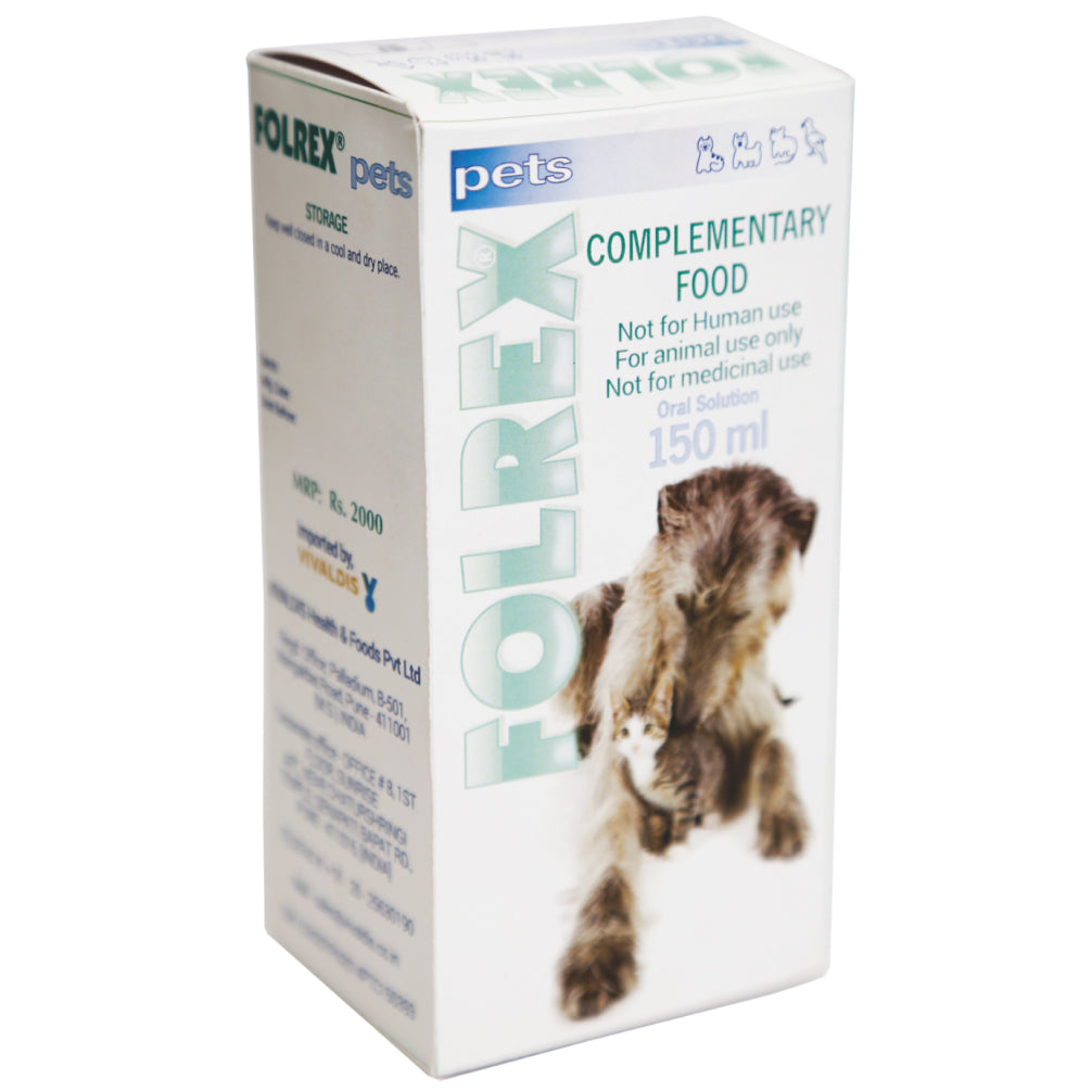 Vivaldis Folrex Pet Syrup for Dogs and Cats (150ml) image 2