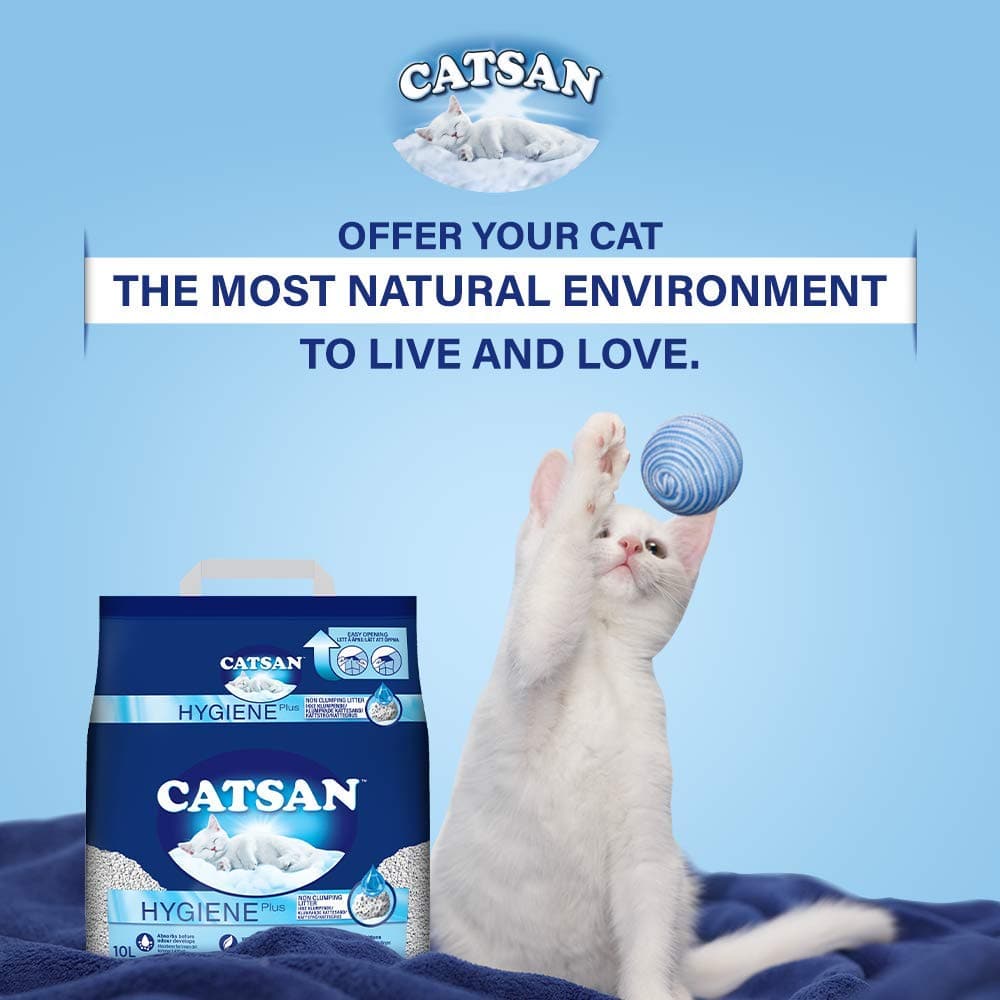 Catsan Hygiene Plus Unscented Non Clumping 100% Natural Cat Litter image 8