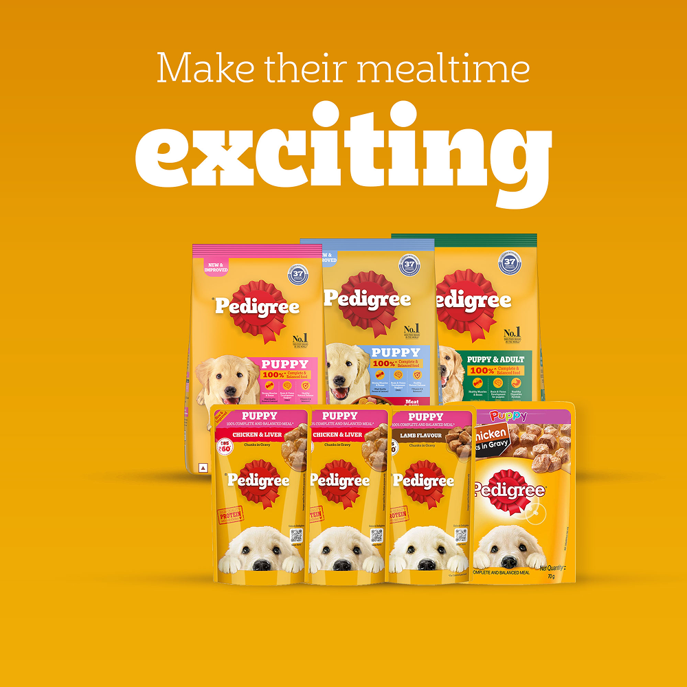 Pedigree Meat & Milk Puppy Dry Food image 6