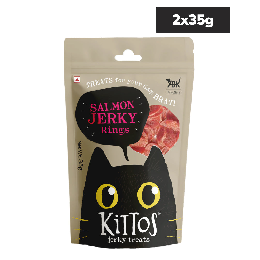 Kittos Purr Fect Salmon Rings Cat Treats image 2
