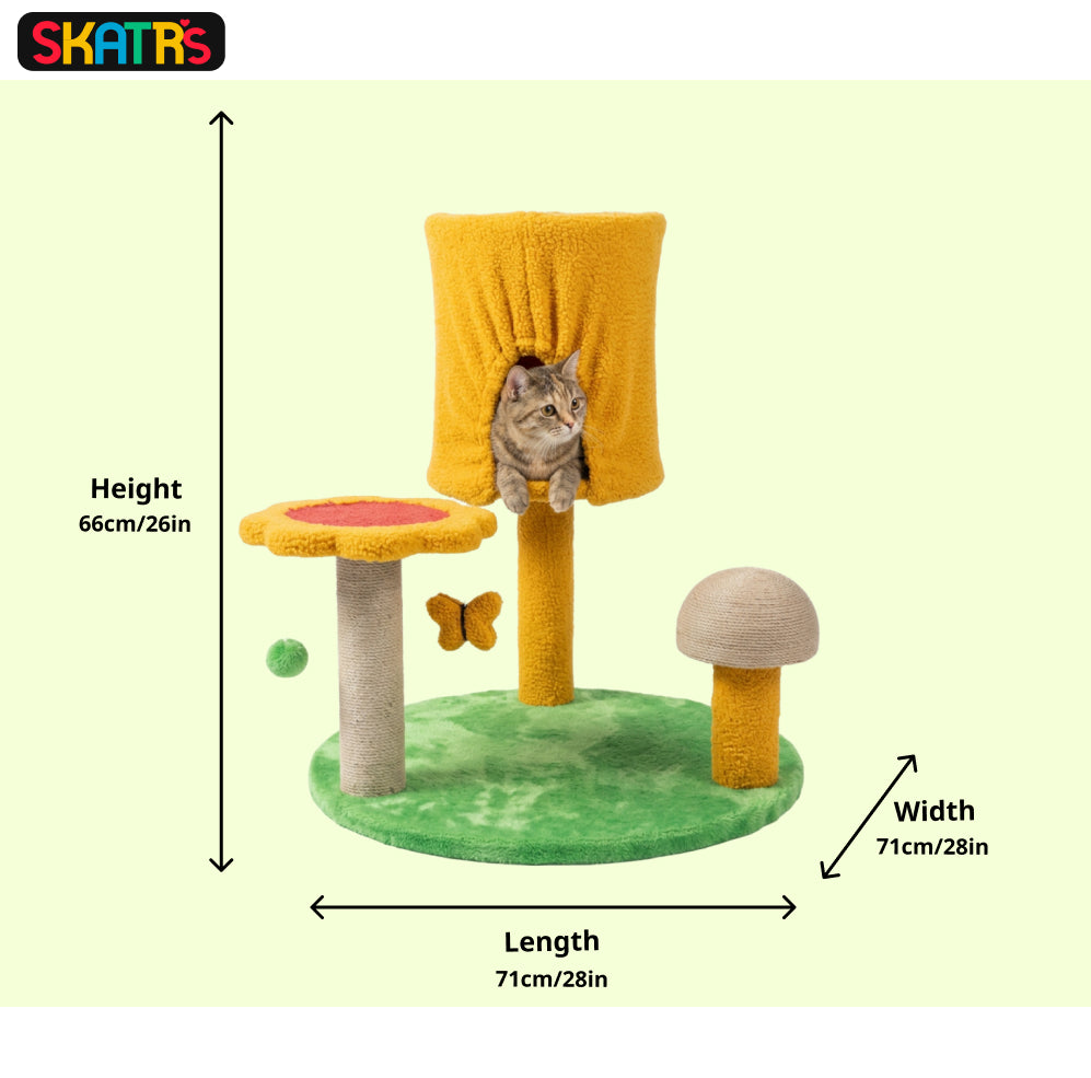 Skatrs Furrytale Tower Cat Tree for Cats and Kittens image 5