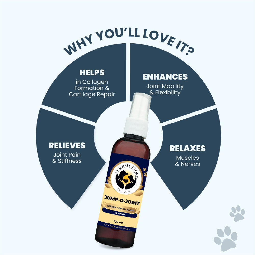 FurBall Story Jump O Joint Care Oil for Dogs and Cats image 5
