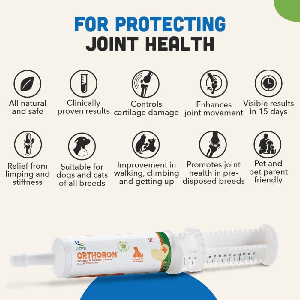 Natural Remedies Orthoron Joint Supplement Paste for Dogs and Cats image 4