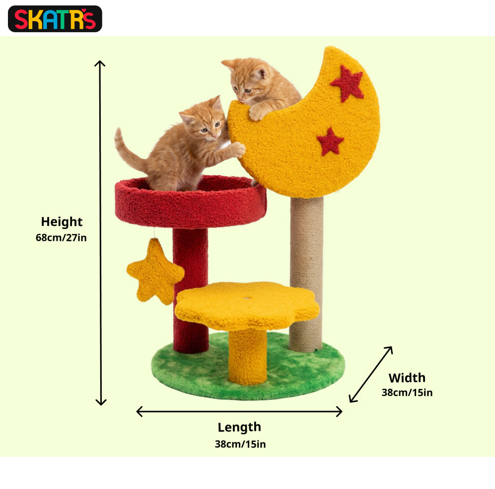 Skatrs Meowtopia Cat Tree for Cats and Kittens image 5