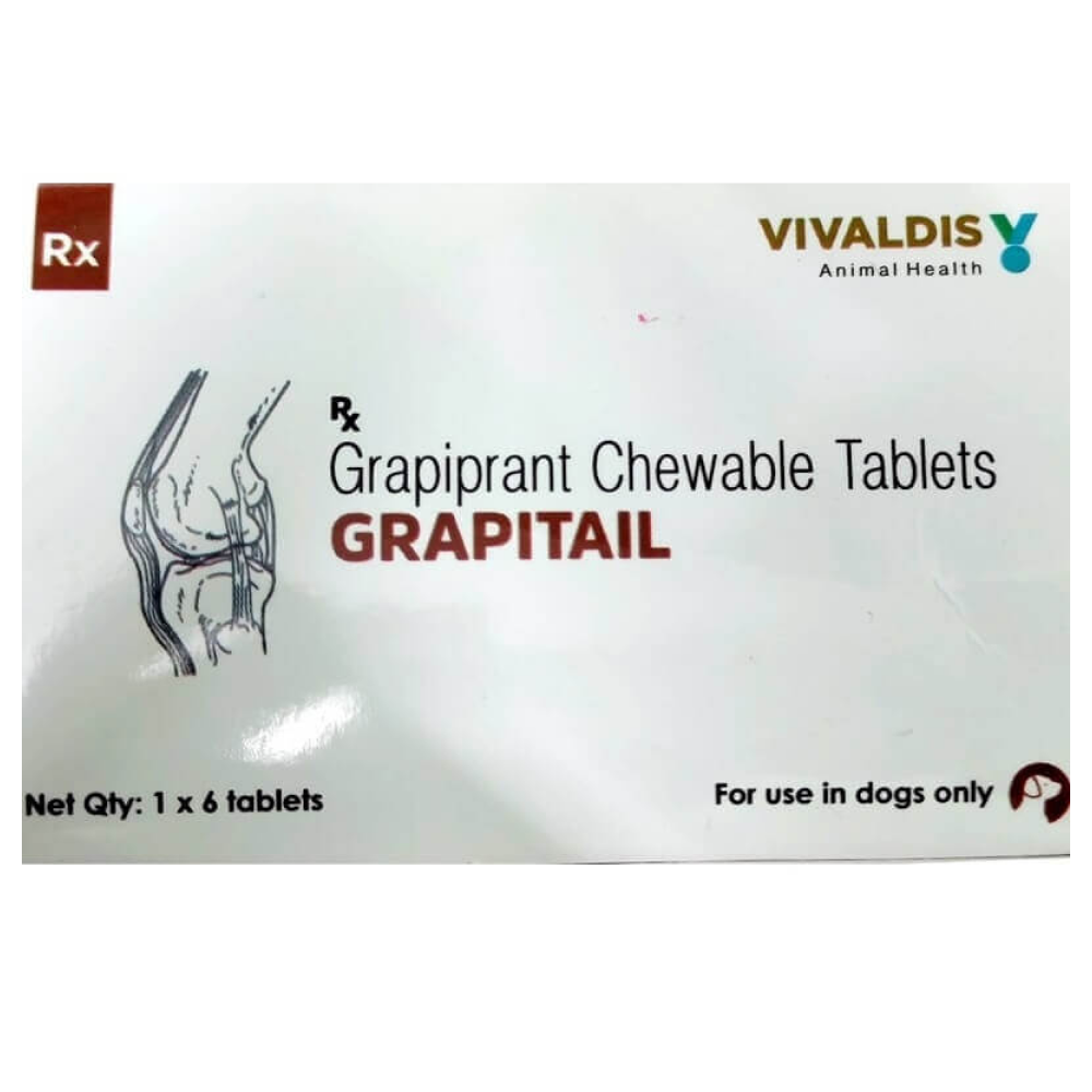 Vivaldis Grapitail 100mg (Grapiprant) Tablet for Dogs image 6