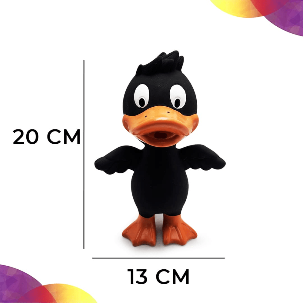 Goofy Tails Latex Squeaky Duck Toy for Dogs image 6