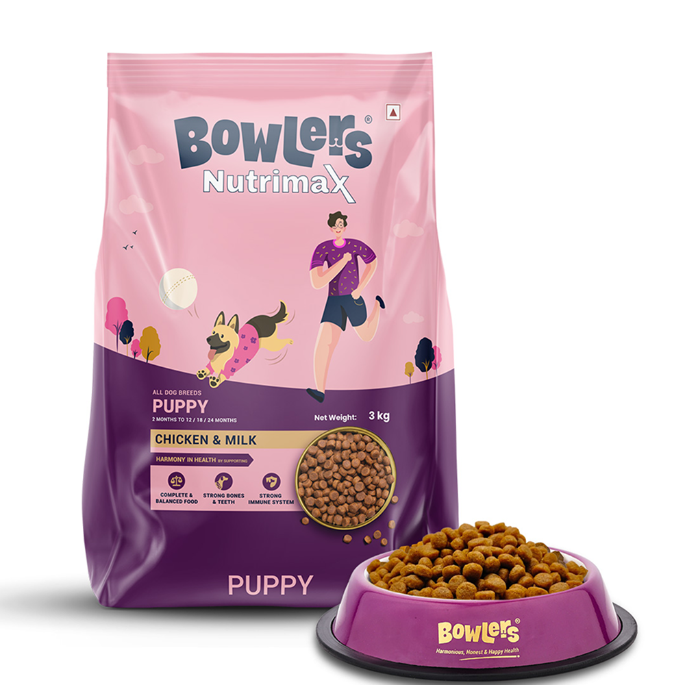 Bowlers Chicken and Milk Nutrimax Puppy Dog Dry Food image 4