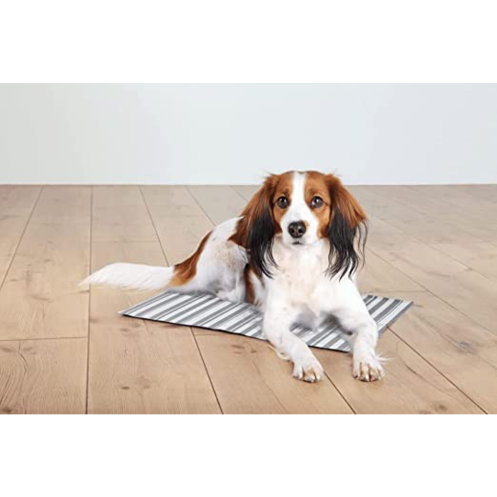 Trixie Cooling Mat for Dogs and Cats (White & Grey) image 3