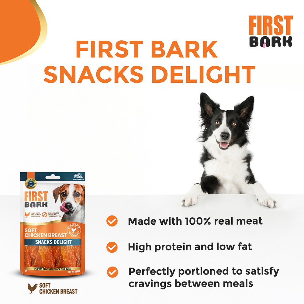 First Bark Soft Chicken Breast Dog Treat image 7
