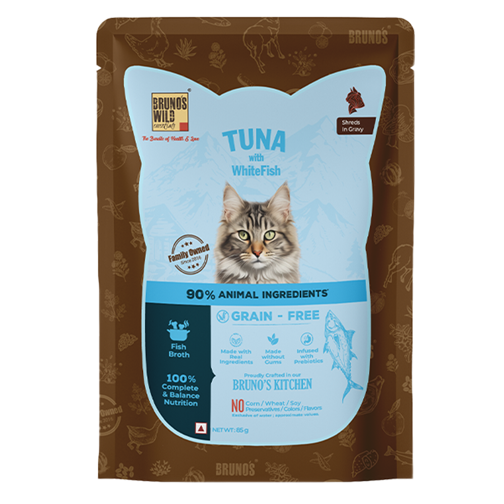 Bruno's Wild Essentials Tuna with Whitefish Cat Wet Food