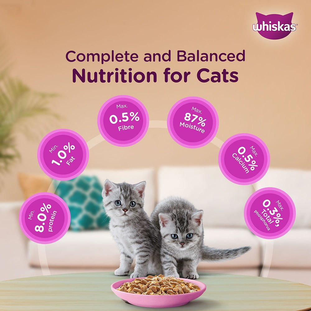 Whiskas Tasty Mix Chicken Tuna with Sweet Potato Kitten Cat Wet Food image 5