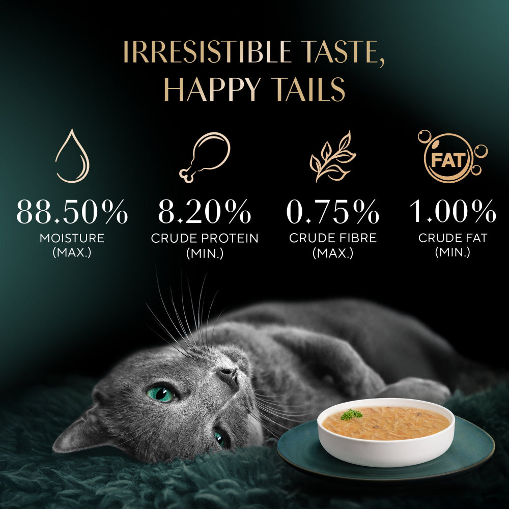 Sheba Soup with Tuna Adult Cat Wet Food image 9