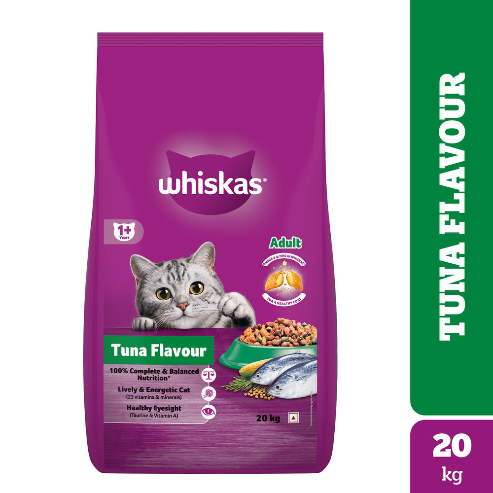 Whiskas Tuna Flavour Adult Cat Dry Food image 4