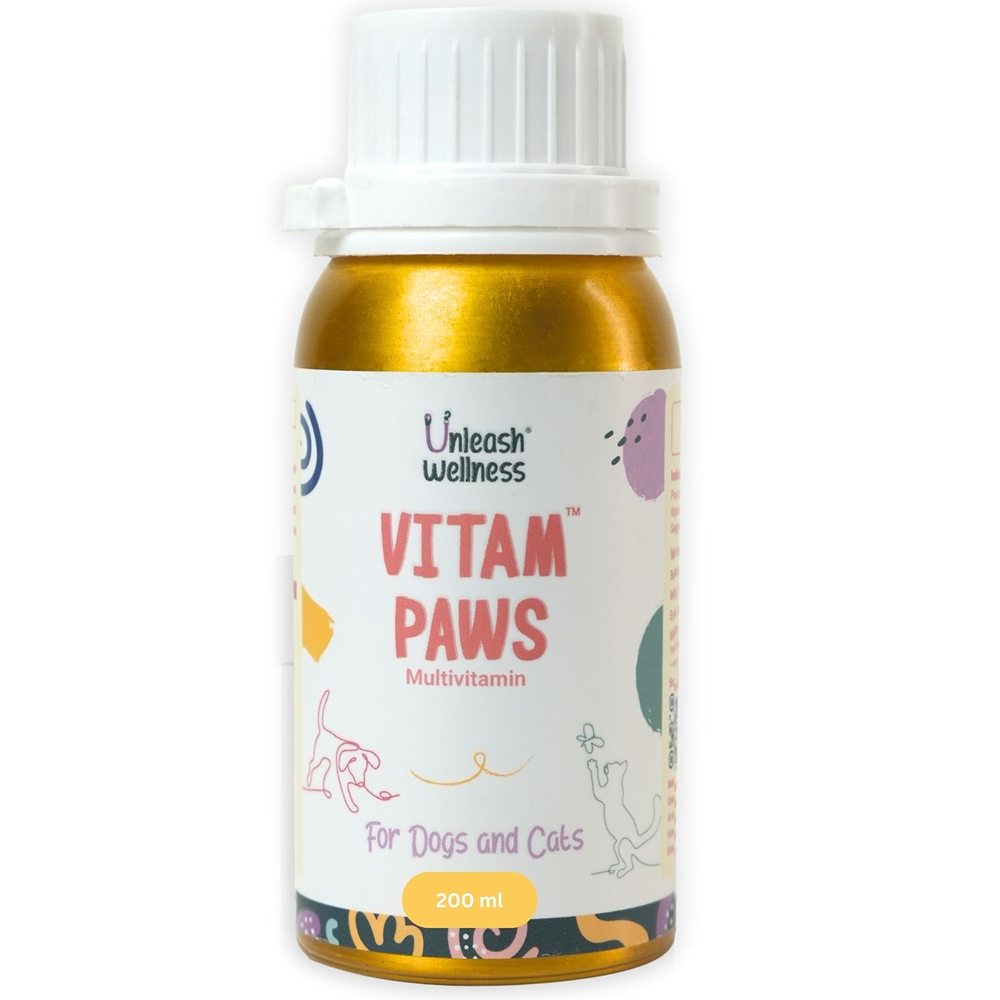 Unleash Wellness Vitam Paws Multivitamin Supplement for Dogs and Cats image 10