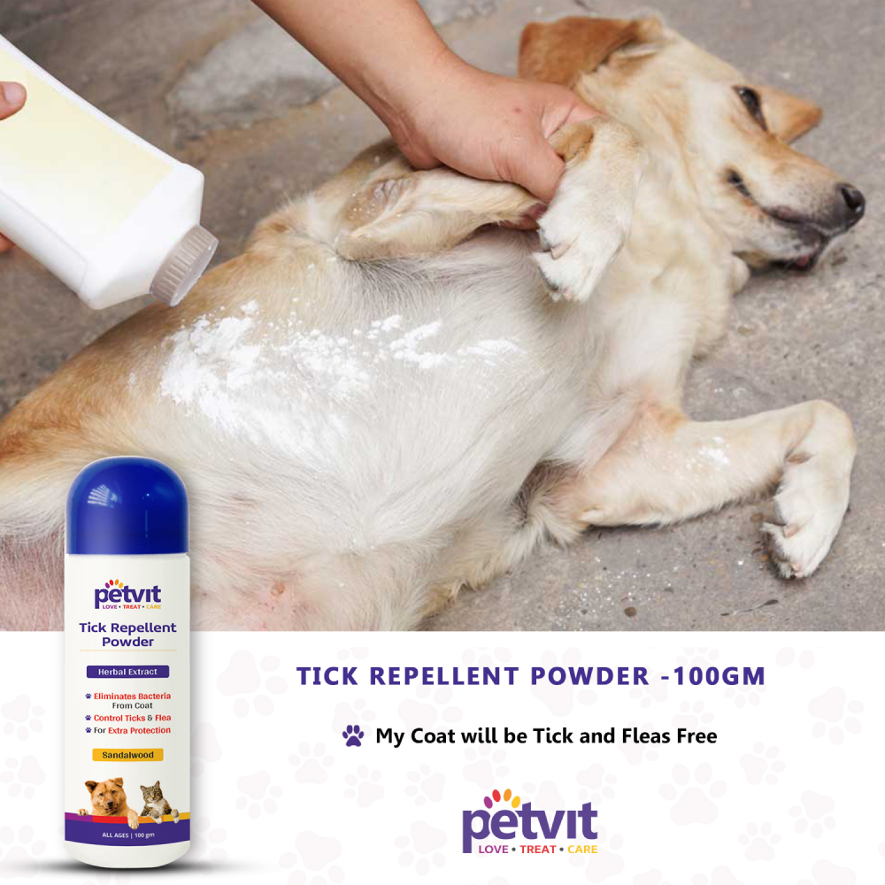 Petvit Tick Repellent Powder for Dogs and Cats image 7