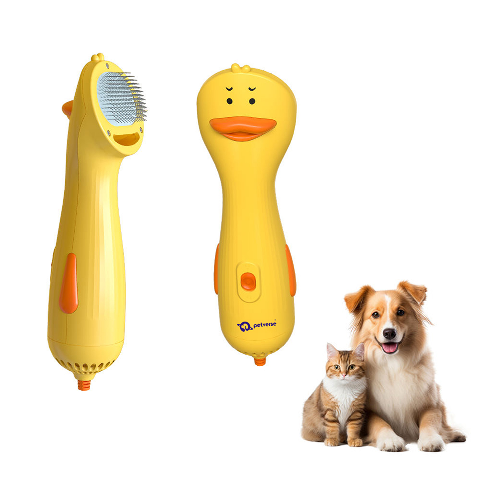 Petverse 2 in 1 Hair Drying & Hair Brush for Dogs & Cats image 1
