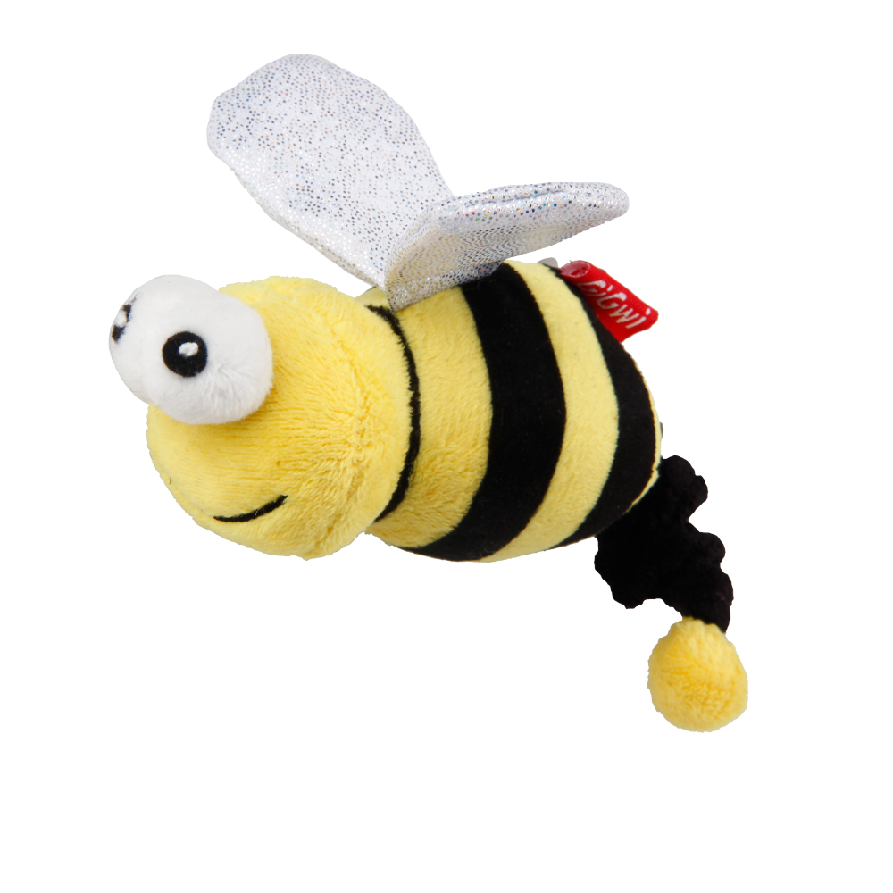 GiGwi Vibrating Running Bee with Catnip inside Toy for Cats (Yellow) image 3
