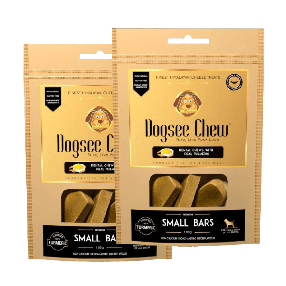 Dogsee Chew Turmeric Chew Bars Mini Breed Dog Treats image 4