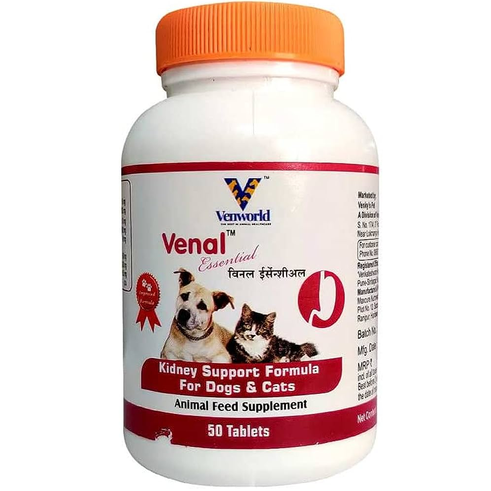 Venkys Venal Essentials Tablet for Dogs and Cats (pack of 50 tablets) image 2