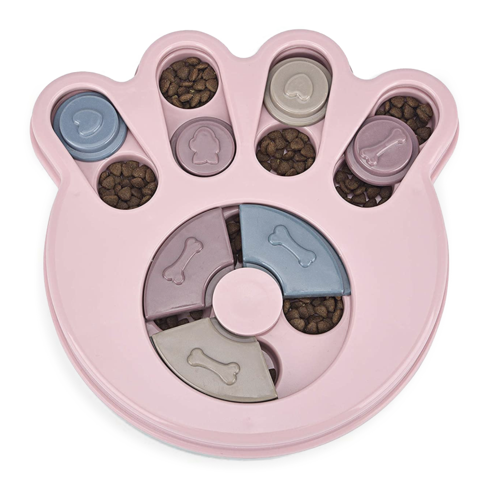 Skatrs Treat Hider Toy for Dogs and Cats (Pink)